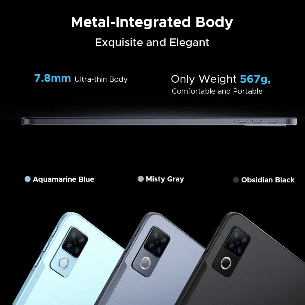 الإصدار العالمي لجهاز DOOGEE U12 اللوحي بنظام أندرويد 16 وذكاء اصطناعي Gemini AI وشاشة 12 بوصة FHD+ وذاكرة 24 جيجابايت و128 جيجابايت وبطارية كبيرة 9000 مللي أمبير - 4