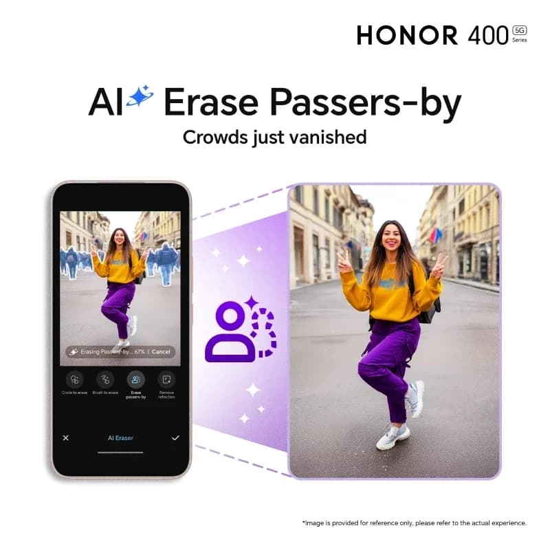 Original New HONOR 400 Pro Global Version Smartphone Snapdragon 8 Gen 3 6.7" AMOLED Display 6000mAh 100W Wired 50W Wireless eSIM - 5