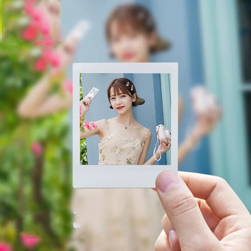 Fujifilm Instax Square White Edge Black Films Photo Paper 10-20 Sheets for Instax SQ10 SQ6 SQ1 Instant Camera Share SP-3 Printer - 3