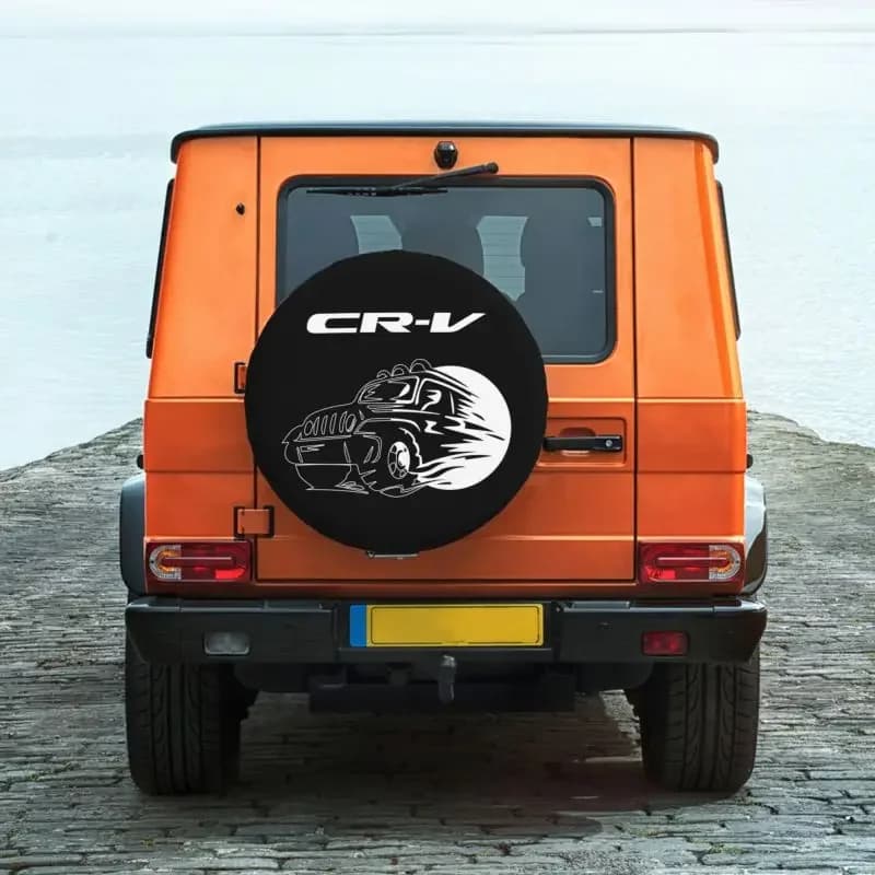 غطاء إطار احتياطي مخصص لسيارات جيب جراند شيروكي RV SUV، أغطية حماية للعجلات، مقاسات 14" و15" و16" و17" - 5