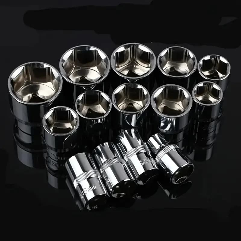 New Upgrade Wrench Socket Set Hardware Car Boat Motorcycle Bicycle Repairing Tool Short Socket Ratchet Auto Repair Tools Hand - 3