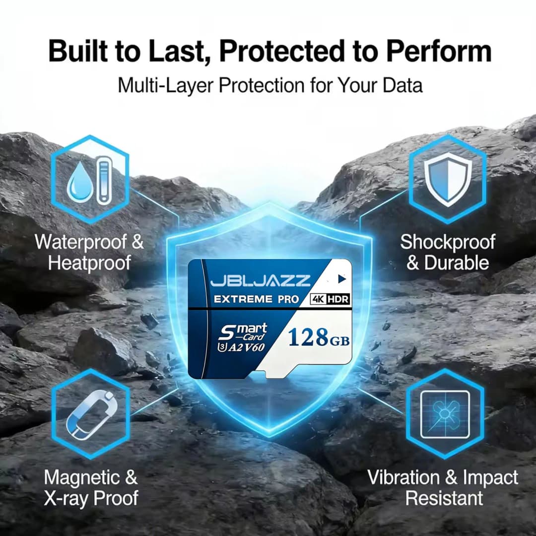 Extreme Pro Micro SD Card Memory Card High Speed U3 V60 4K Full HD TF Flash Cards 128GB 256GB 512GB 64GB For GoPro Action Camera - 5