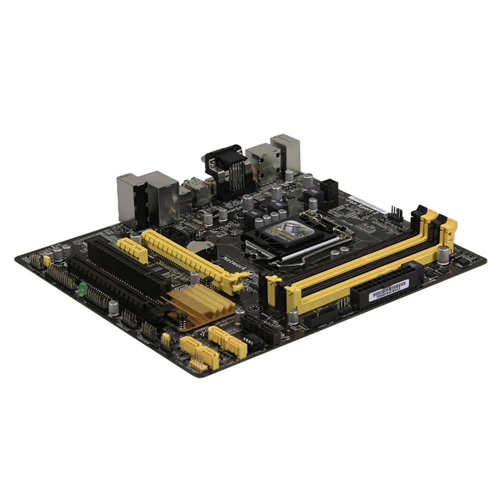 لوحة أم أسوس B85M-E لسطح المكتب، مقبس B85 LGA 1150، تدعم i3 وi5 وi7، ذاكرة DDR3 حتى 32 جيجا، ATX، UEFI BIOS - 3