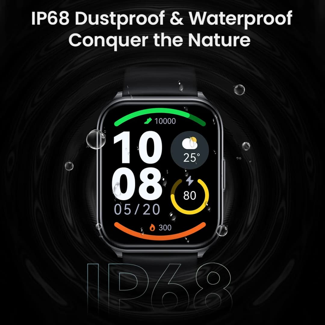 ساعة HAYLOU Watch 2 Pro (LS02 Pro) الذكية بشاشة كبيرة 1.85 بوصة و100 وضع تمرين للرجال مع مراقبة معدل ضربات القلب - 3