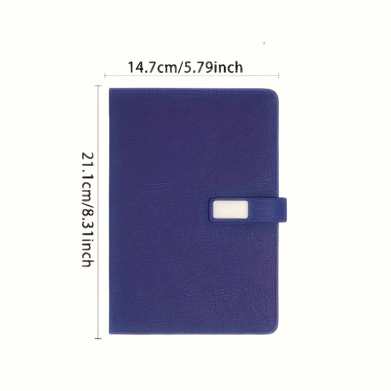 مجموعة دفتر ملاحظات A5 تحمل اسمًا محفورًا، إغلاق مغناطيسيًا، 200 صفحة، قلم وقلم رصاص - مثالية لهدايا مكتب تخرج الأعمال والمعلمين - 4