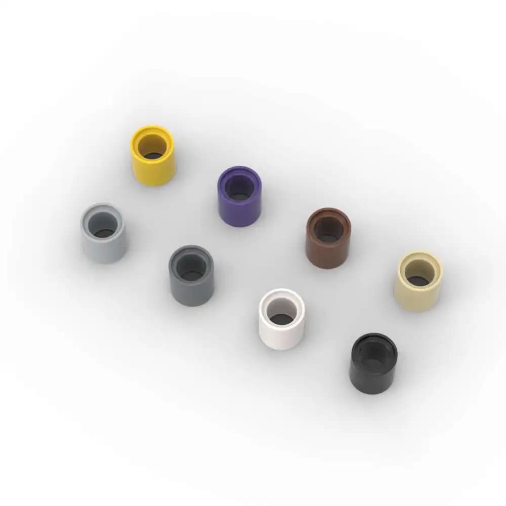 MOC 10 قطع 18654 مجموعة مكعبات بناء ذراع رفع سميكة 1x1 طوب موصل مسافة جزيئات تعليمية لعبة هدايا أعياد ميلاد أطفال