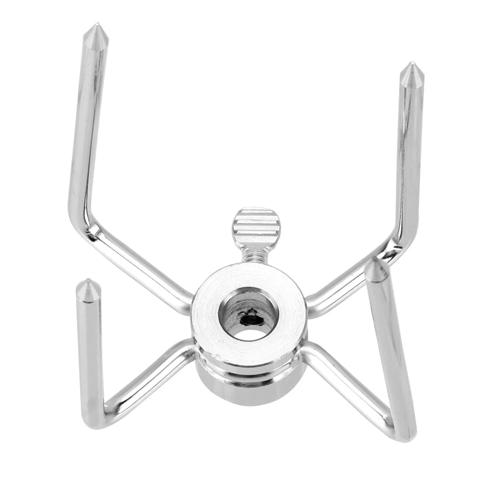 Stainless Steel BBQ Forks 2pcs/set Charcoal Chicken Grill BBQ Tool Rotisserie BBQ Forks Rotisserie Meat Fork Kitchen Tools - 4