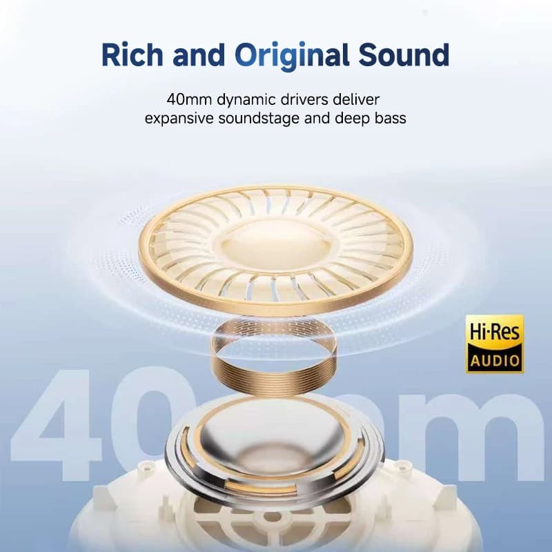 سماعات رأس إديفاير WH700NB برو لاسلكية هايبرد ANC بلوتوث V5.4 هاي-ريز فوق الأذن اتصال متعدد النقاط 56 ساعة تشغيل - 3