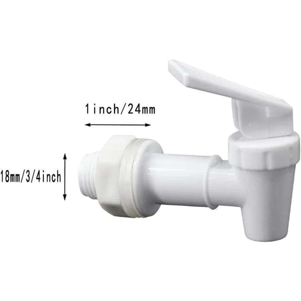 صنبور بلاستيك لزجاجة النبيذ الزجاجية مع فلتر، برميل خزان مياه، صمام موزع مياه، حنفية تبديل - 6