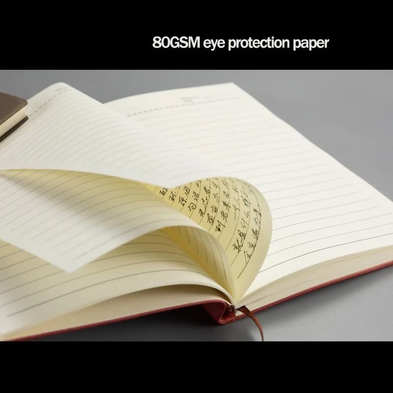 دفتر ملاحظات جديد A5/A6 أعمال Sheepin دفتر ملاحظات بخطوط يومي مكتب دفتر يوميات قرطاسية 160 صفحة/240 صفحة - 3