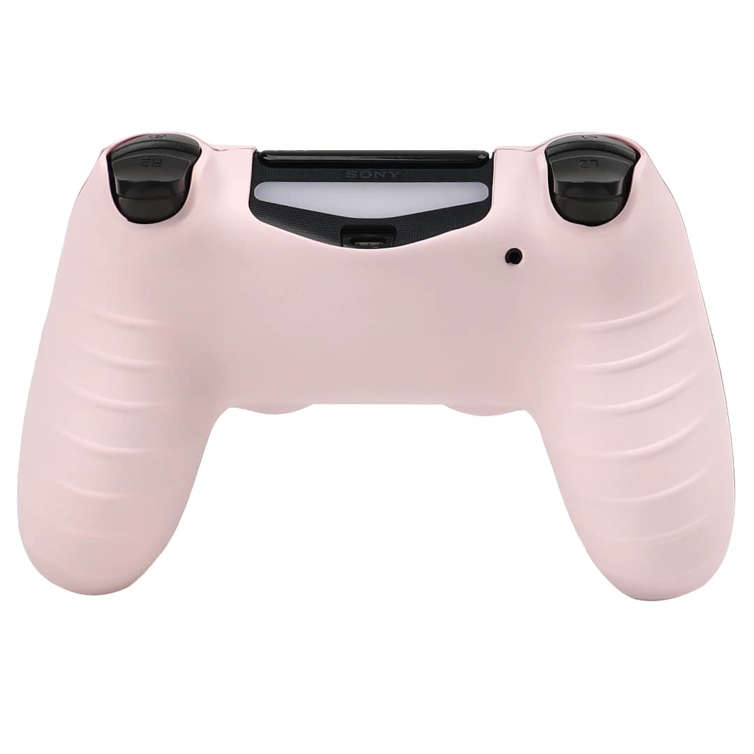Soft Silicone Cover For PS4 Controller Case, 360° Full Protection, Sweatproof Anti-Scratch,No Fading, with Thumb Stick Caps - 4