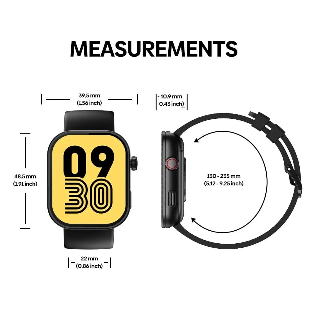 New Zeblaze Btalk Plus Voice Calling Smartwatch 2.03'' HD Color Display Health and Fitness Tracking Smart Watch for Men Women - 6