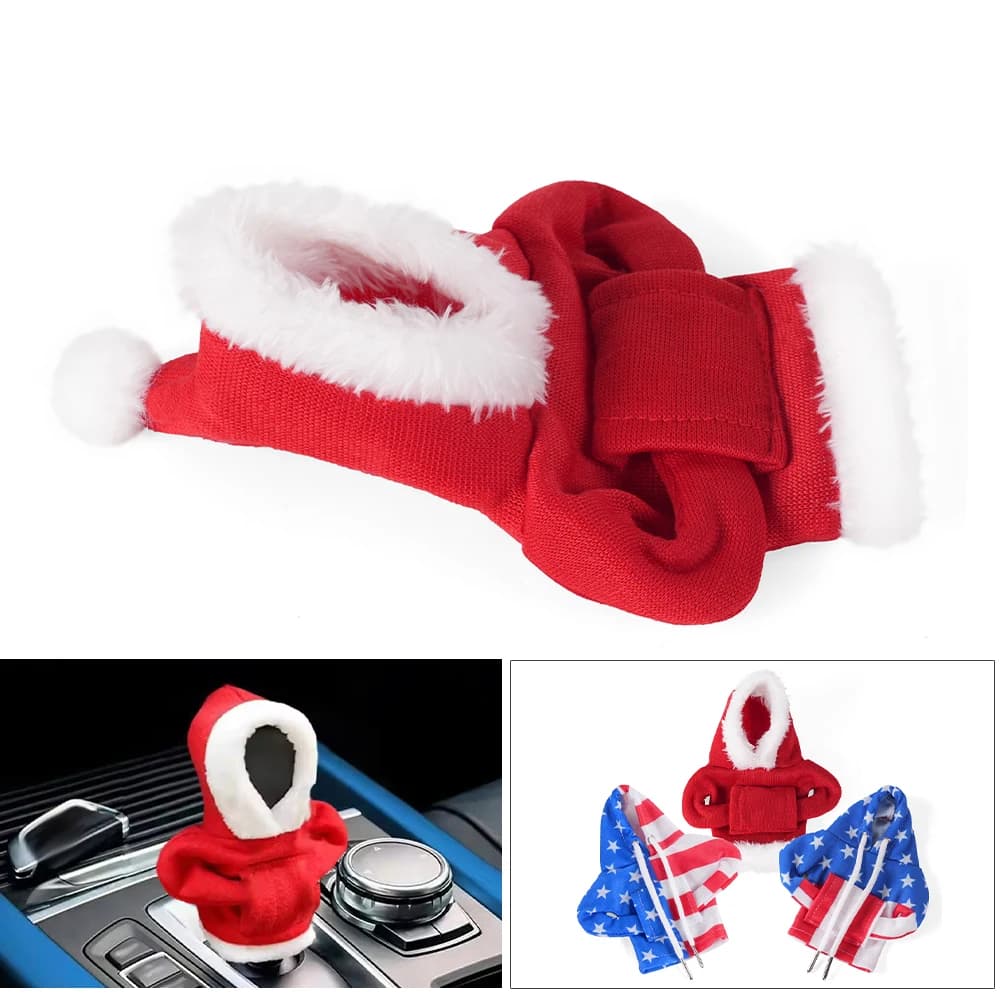 RASTP-Creative Car Gear Lever Decoration Hooded Cover Sweatshirt Gear Lever Decoration Interior Accessories SFN186 - 4