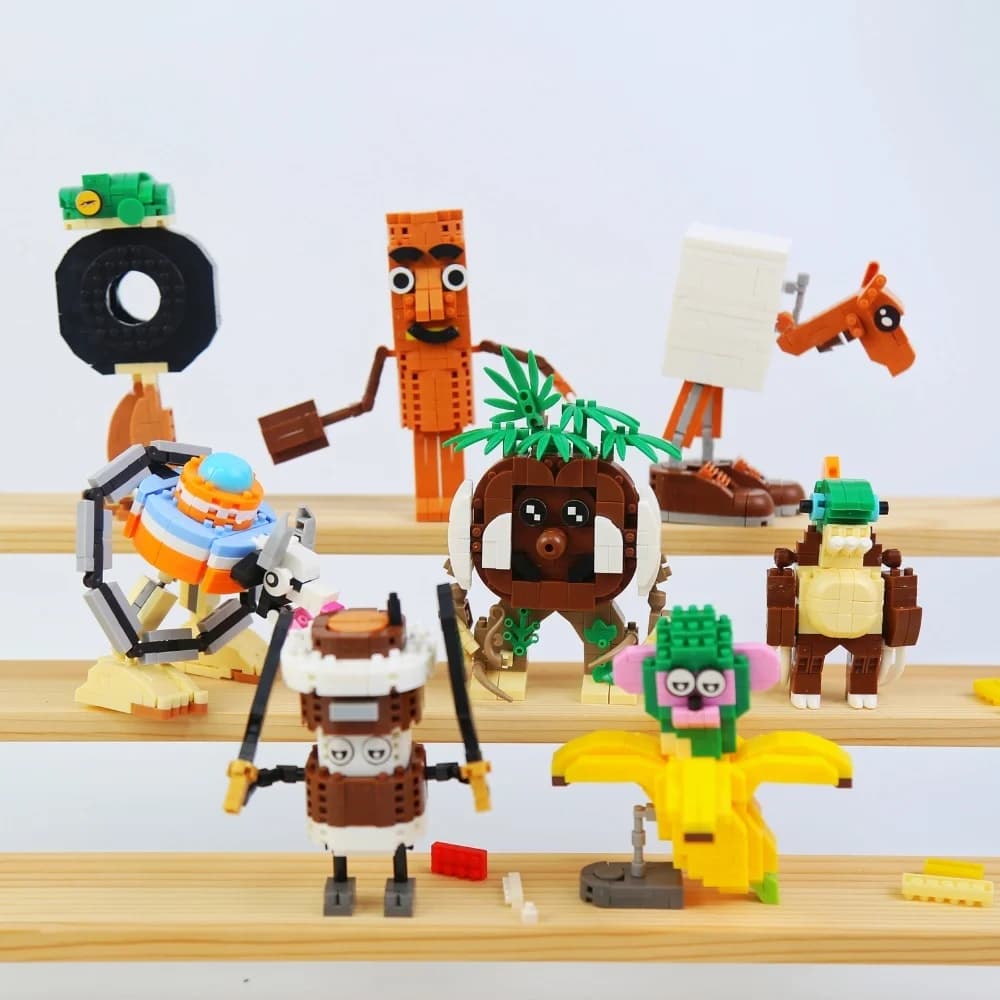 TungTungTung Sahur Building Blocks Stick Figure Premium Building Experience DIY Quality Materials Long-Lasting Durable For Boy - 2