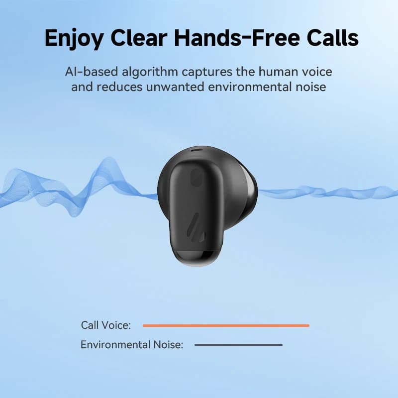 إديفيير X1 لايت سماعات أذن لاسلكية حقيقية بلوتوث 5.4 سماعة رأس لاسلكية خفيفة الوزن IP54 وقت تشغيل 28 ساعة - 5