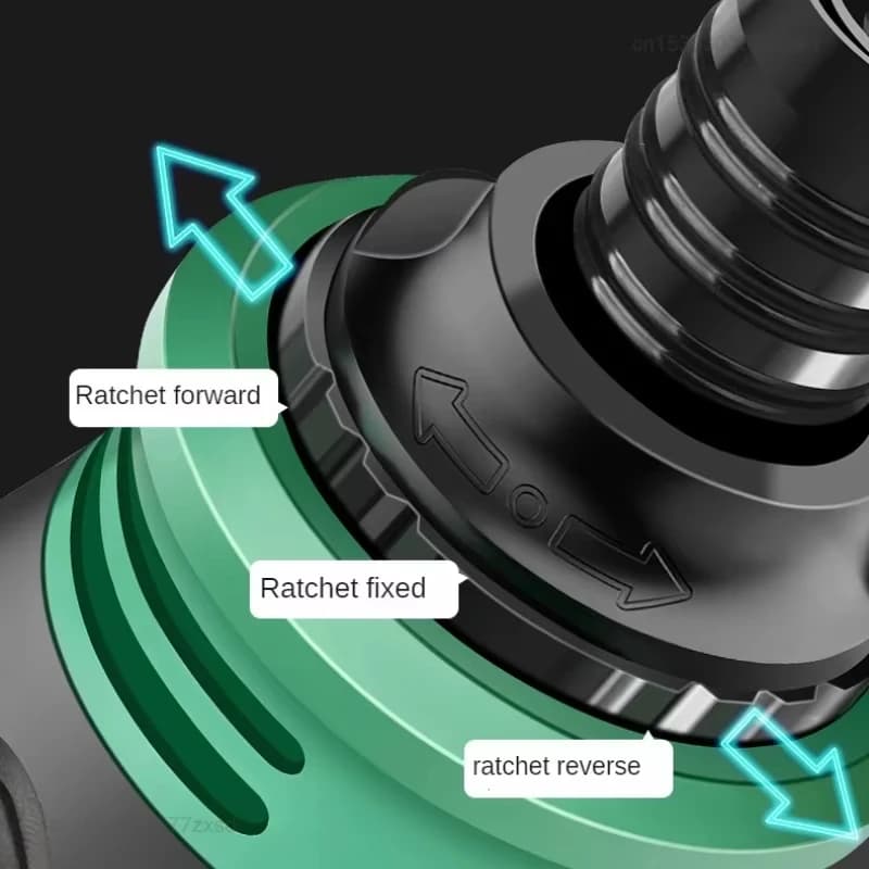 مجموعة مفكات راتشيت عالية الجودة، متعددة الوظائف، قابلة للتعديل، شكل صليب داخلي ومثلث، محمولة - 3