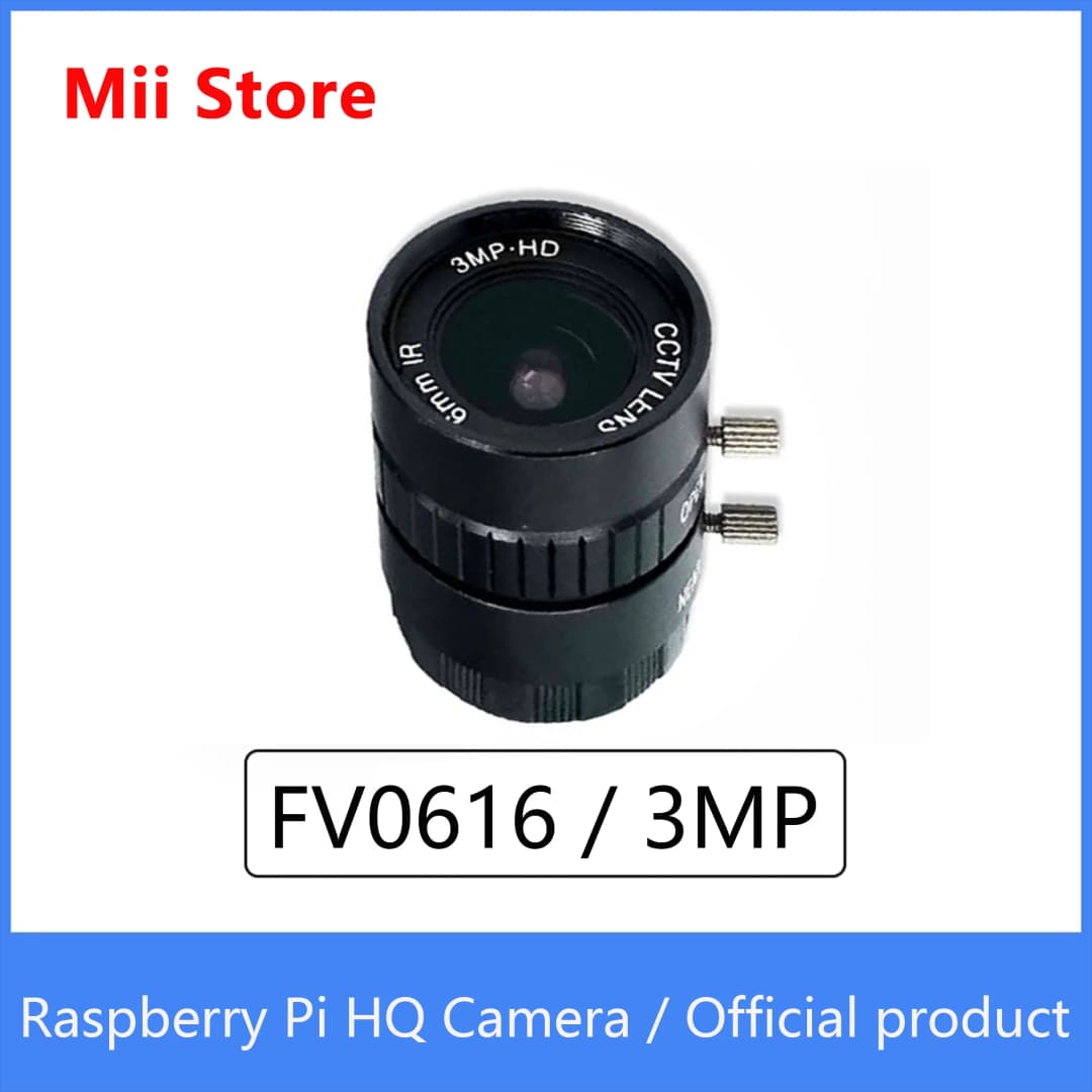 Official product Raspberry Pi HQ Camera FV0616/3MP 12.3MP Sony IMX477 with adjustable back focus and support CS-mount lenses - 3