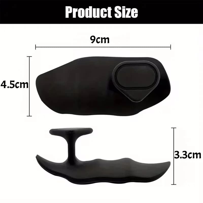 Non Slip Fitness Gloves with Palm Protection Silicone Palm Grips Ergonomic Fitness Palm Guard for Dumbbell Weightlifting Gym - 6