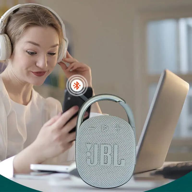 سماعة JBL Clip 4 الأصلية بضبط احترافي وجودة صوت نقية وثابتة للاستخدام الخارجي - 3