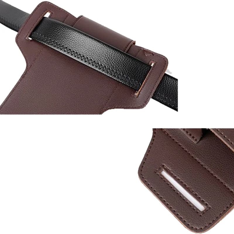 Neutral style backpack for men and women, suitable for carrying mobile phones. Comes with a waist belt for hanging keys. - 2