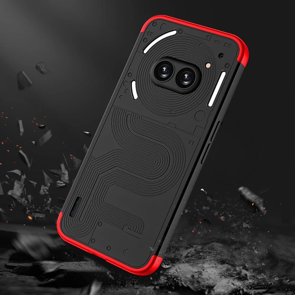 Nothing Phone 2A A142 Case 3 in 1 Quality PC Protection Shockproof Hard Back Cover Matte Phone Case for Nothing Phone 2A Plus 5G - 4