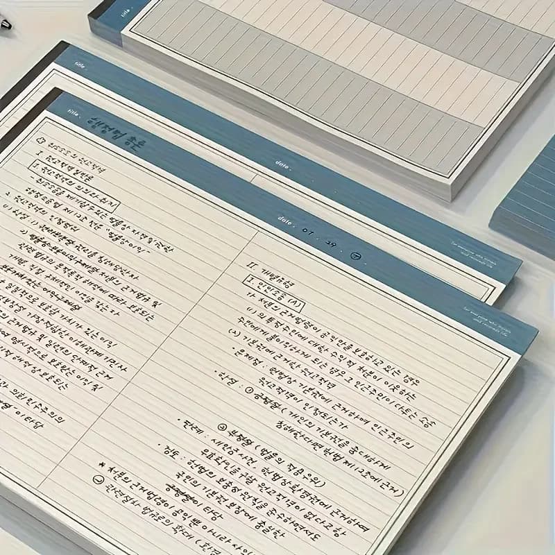 B5 مذكرات كتاب رسم قابل للتمزيق 30 ورقة دفتر مشروع ورقة مجلة الدفاتر مكتب الحرم الجامعي منصات الكتابة اللوازم المدرسية - 4