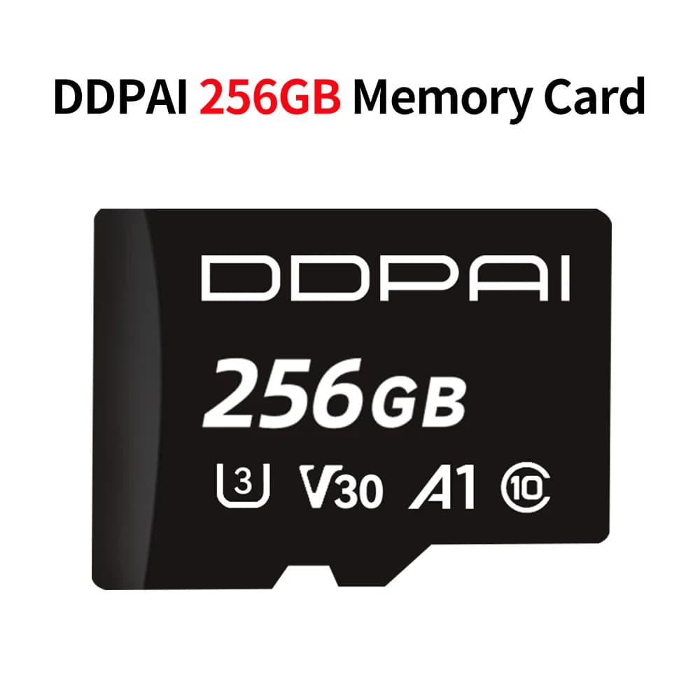 DDPAI Dash Cam Memory Card 64GB 128GB 256GB 512GB Class 10 High Speed for DDPAI Car Camera - 3