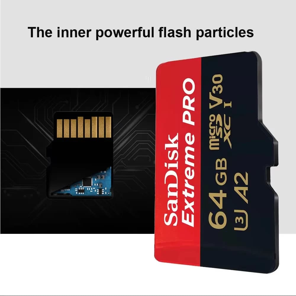 2026 256GB Sandisk Memory 512GB TF SD Micro Sd Extreme Pro V30 U3 A2 card 32GB Class Flash Card Memory Microsd - 2