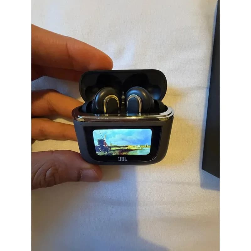 سماعات أذن لاسلكية JBL Tour Pro 2 مع علبة ذكية، بلوتوث، أسود، إصدار دولي HK - 6