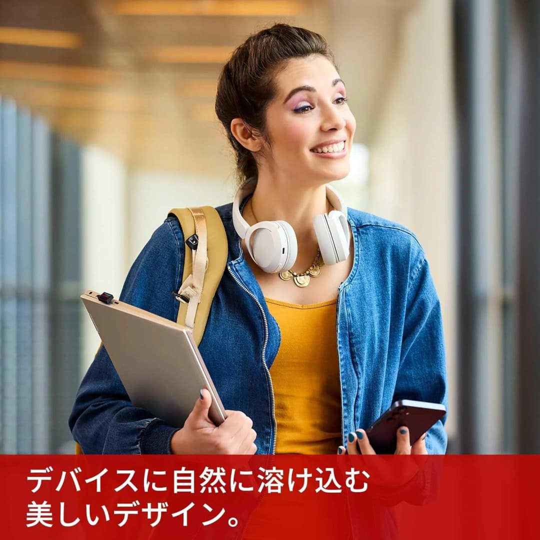 محرك أقراص فلاش SanDisk Extreme Fit USB-C سعة 64 جيجابايت 128 جيجابايت 256 جيجابايت 512 جيجابايت 1 تيرابايت، بسرعة قراءة تصل إلى 400 ميجابايت/ثانية USB 3.2 الجيل 1 مدمج فائق Plug-and-Stay - 6