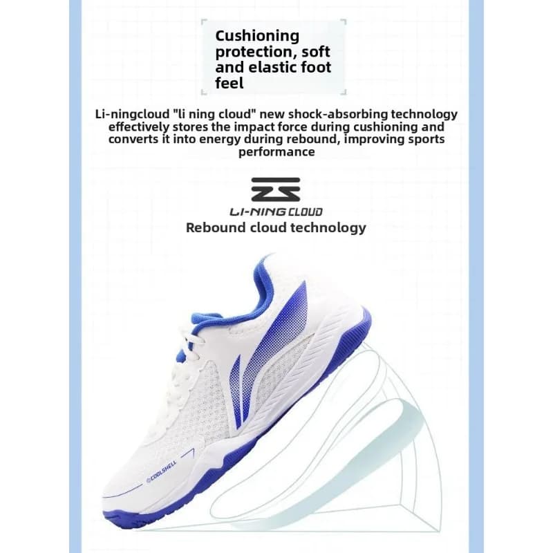 Li-Ning men's professional table tennis shoes, new summer breathable model, specifically designed for table tennis competitions - 2