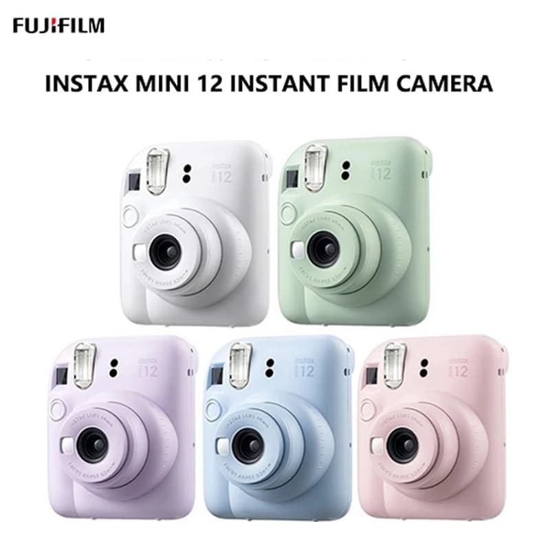 Original Fujifilm Instant Camera Instax Mini 12 Optional 20/40 Sheets Mini Film Paper Camera Shoulder Strap Bag Accessories Suit - 2