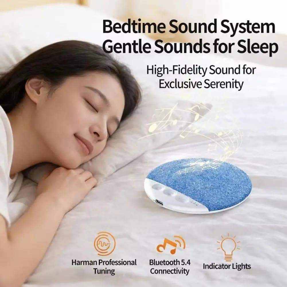 Bedroom Pillow Speaker For Sleeping Multi-functional Bluetooth Music Audio With White Noise Immersive Sleep Perfect GIft - 4