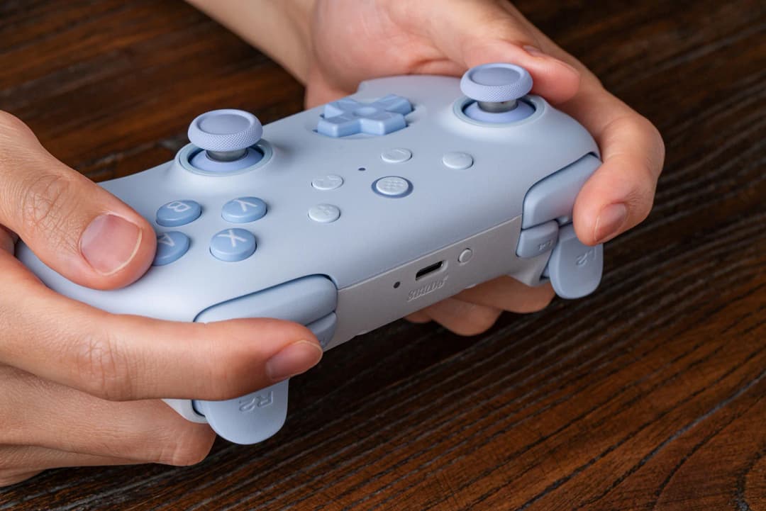 8BitDo Ultimate 2C وحدة تحكم بلوتوث لنينتندو سويتش 2 ذراع تحكم لاسلكي مع عصا تحكم بتأثير هول لجهاز NS OLED - 4