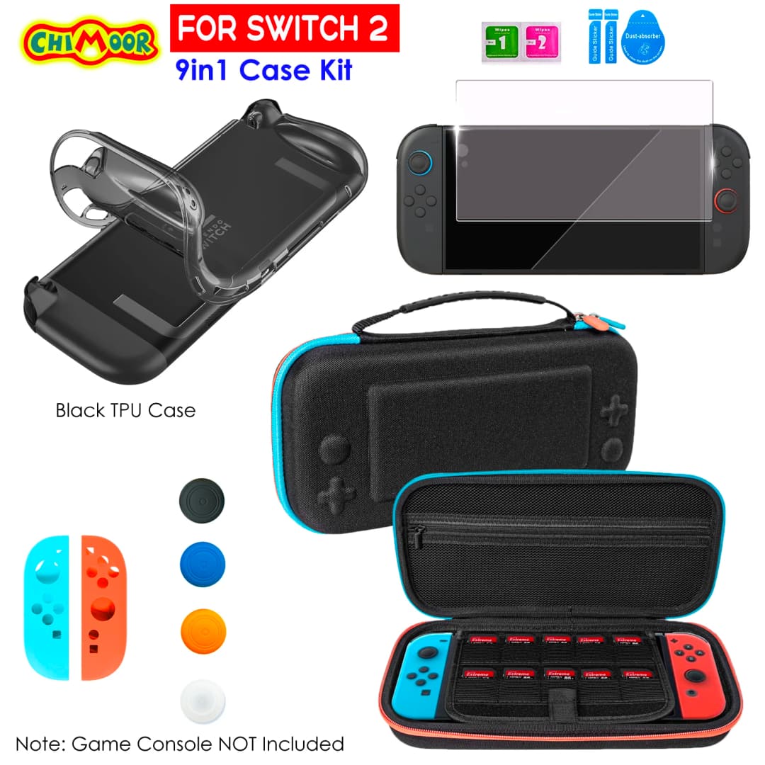 حافظة واقية لجهاز Switch 2 (2025)، NS 2 غطاء حماية من مادة TPU، مضاد للخدش، ممتص للصدمات، تصميم مريح للقبضة لـ NS2 - 6