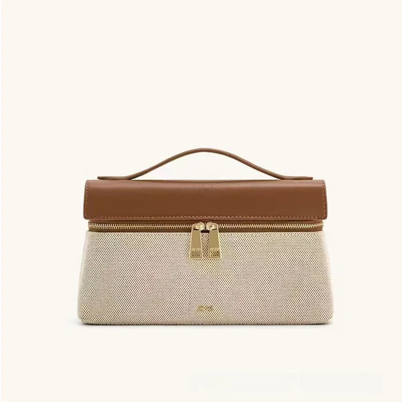 حقيبة كتف JWPEI على شكل صندوق، حقيبة يد صغيرة بتصميم متخصص، حقيبة قطرية جلدية للمطابقة اليومية - 2