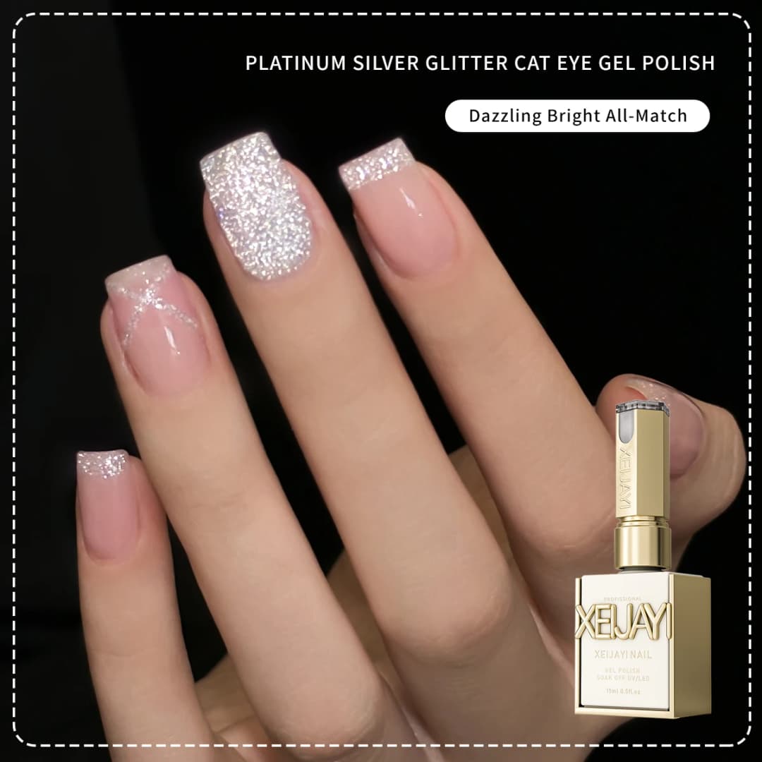 15ML Rainbow Cat Eye Nail Polish Gel Phototherapeutic Gel Soak Off Nail Magnetic Gel Polish Nail Art DlY For Salon At Home - 5