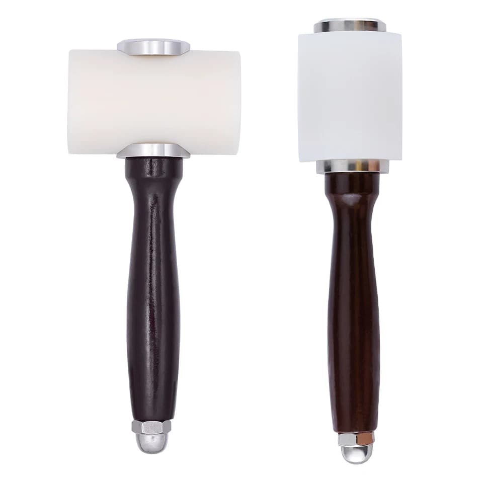 الجلود نحت المطرقة DIY بها بنفسك الحرفية مادة النايلون أداة المهنية جلد البقر لكمة مطرقة ل الجلود الحرفية اكسسوارات