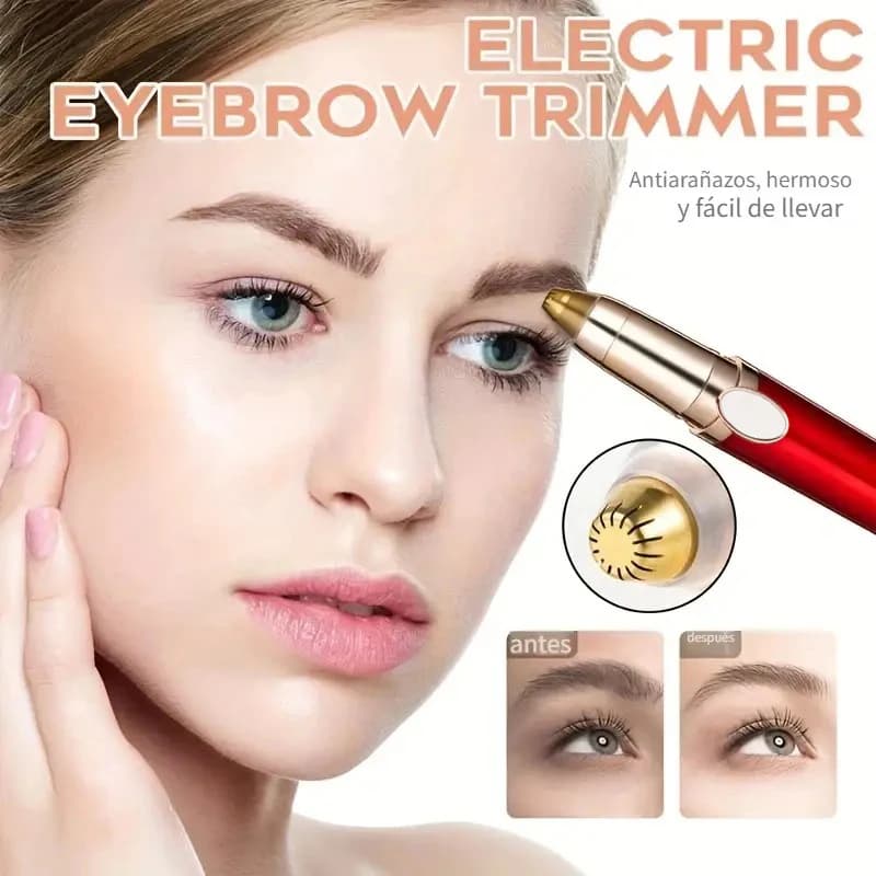 USB rechargeable eyebrow trimmer, nose and ear clipper, portable electric nose clipper, mini compact design - 5