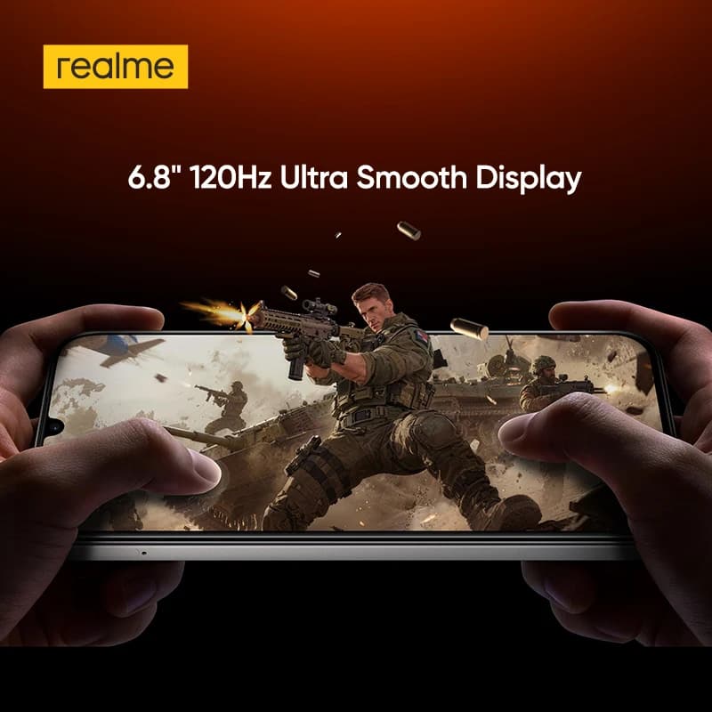 [New Launch] realme P4x Smartphone 6.8" 120Hz LCD Display UNISOC T7250 Chipset 50MP AI Camera 8000mAh Battery 45W Charge NFC - 5