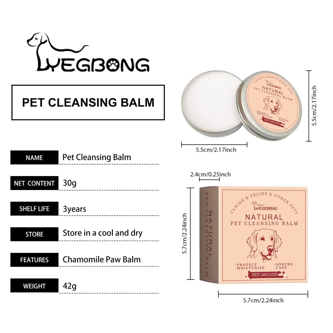 YEGBONG Pet Tear Stains Remover Balm 30g Eye Dogs Eye Stain Cleaning Cream Keep Drying Prevent Pigmentation Reduce Tear Marks - 6