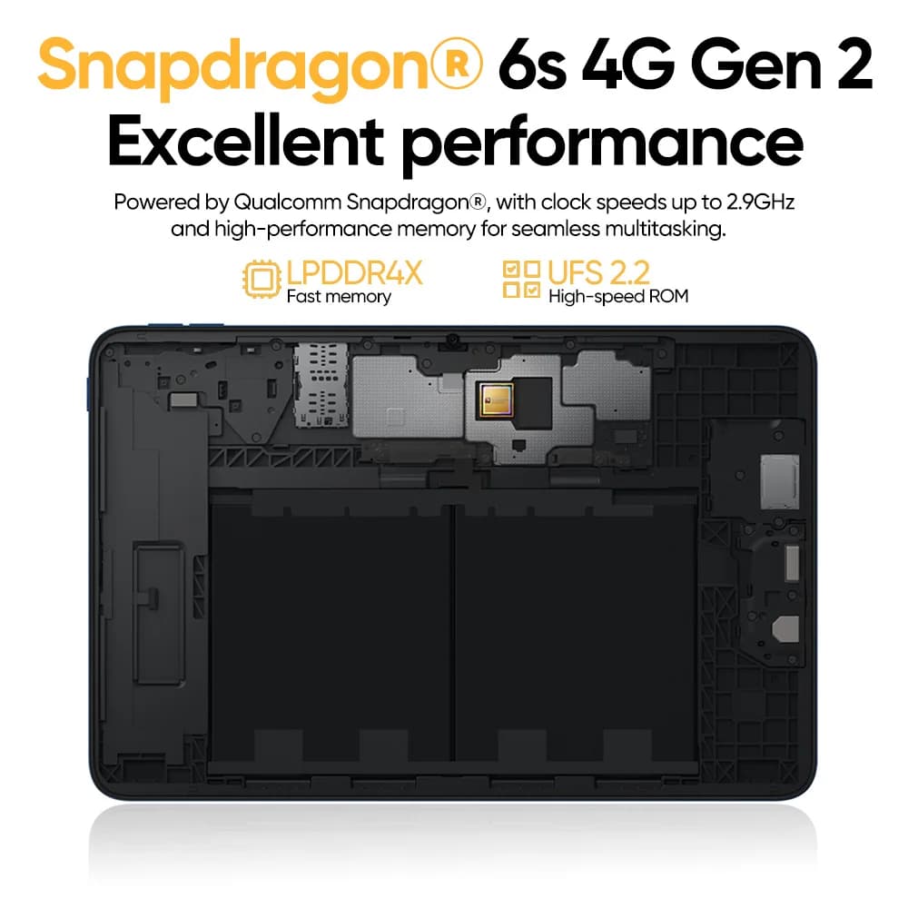 جهاز لوحي POCO Pad M1 الأحدث، إصدار عالمي، معالج Snapdragon 7s Gen 4، شاشة 12.1 بوصة، معدل تحديث 120 هرتز، دقة 2.5K، بطارية 12000 مللي أمبير في الساعة، شحن سريع 33 واط، ذاكرة وصول عشوائي 8 جيجابايت، ذاكرة داخلية 256 جيجابايت - 6