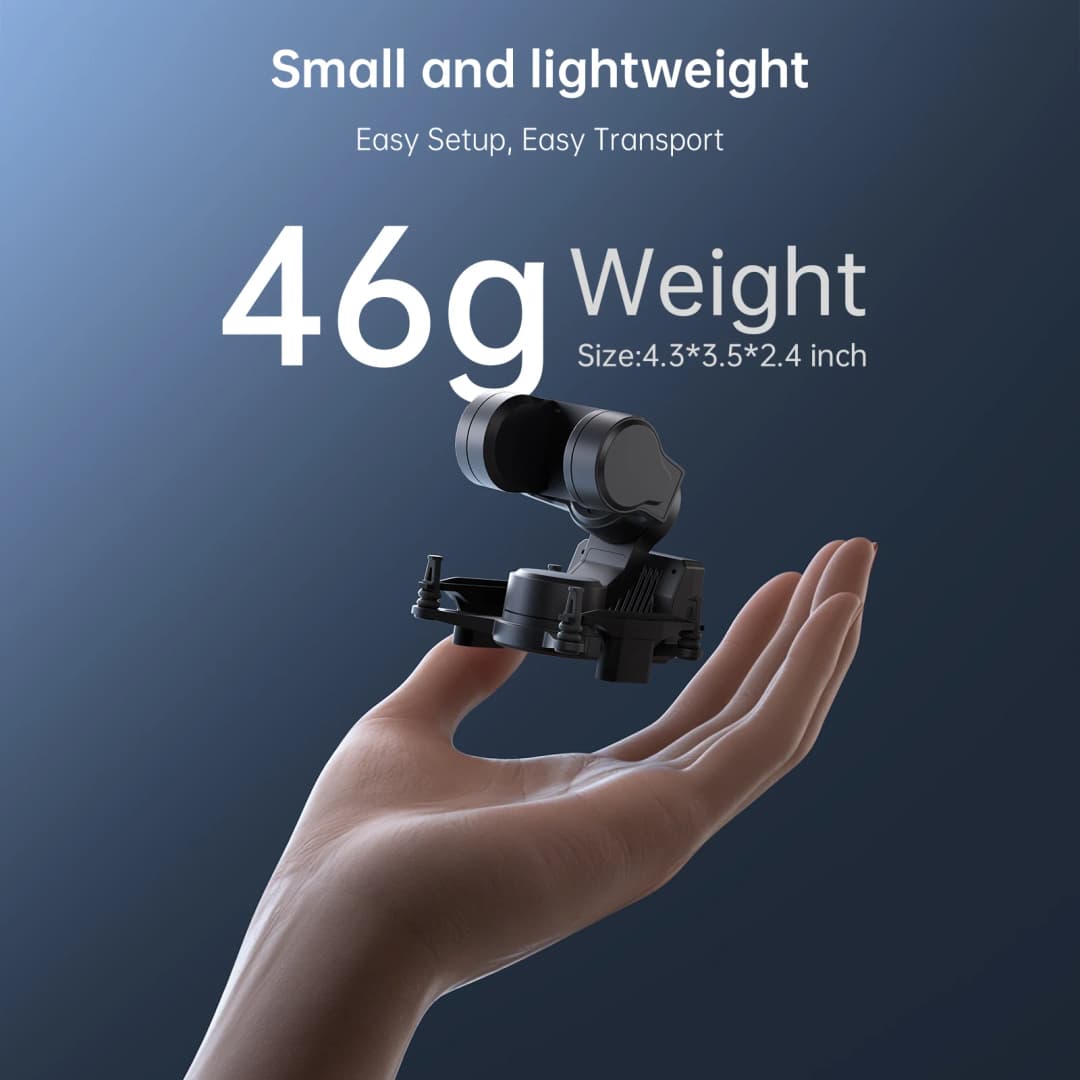 جيمبال Caddx للكاميرا GM1 GM2 GM3 رأس جيمبال FPV لتتبع Walksnail  مجموعة Avatar HD Pro Gyroflow لقطع غيار سيارات وطائرات RC FPV - 4