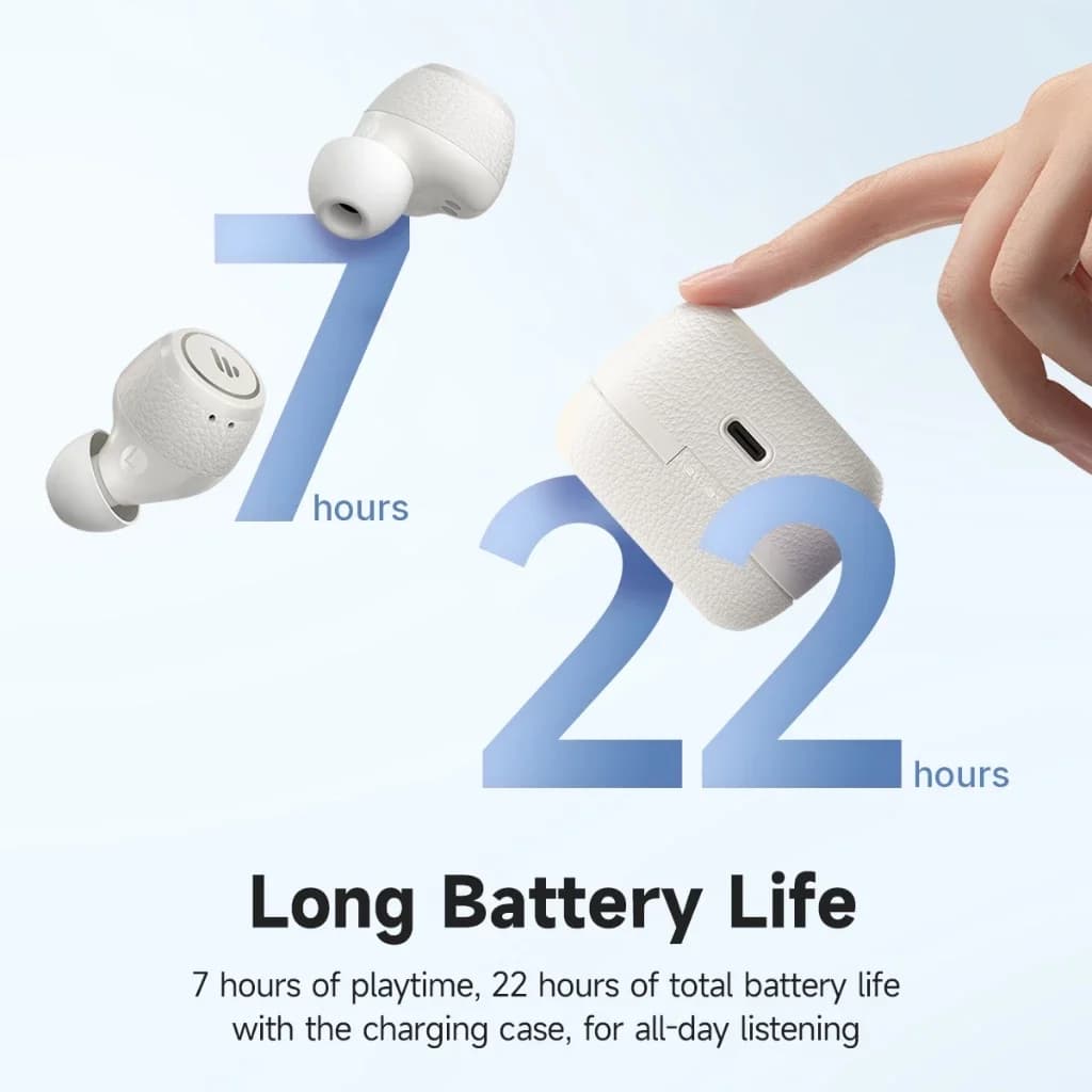 سماعات إديفيير X3 برو اللاسلكية الحقيقية مع إلغاء الضوضاء النشط، بلوتوث V5.4، اتصال متعدد النقاط، IP54، خفيفة الوزن - 4