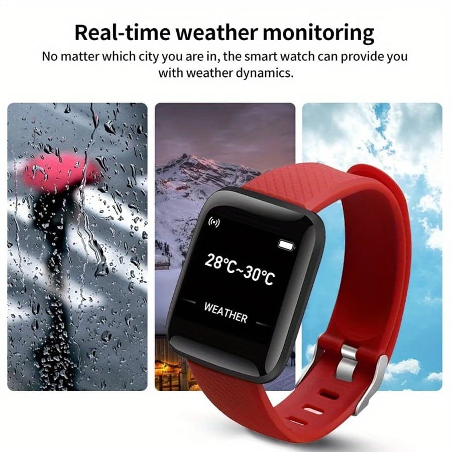 Smartwatch Men Women Wristwatches Smart Watch Message Fitness Monitor Bracelet Birthday Gift Electronic Clock For Android IOS - 5
