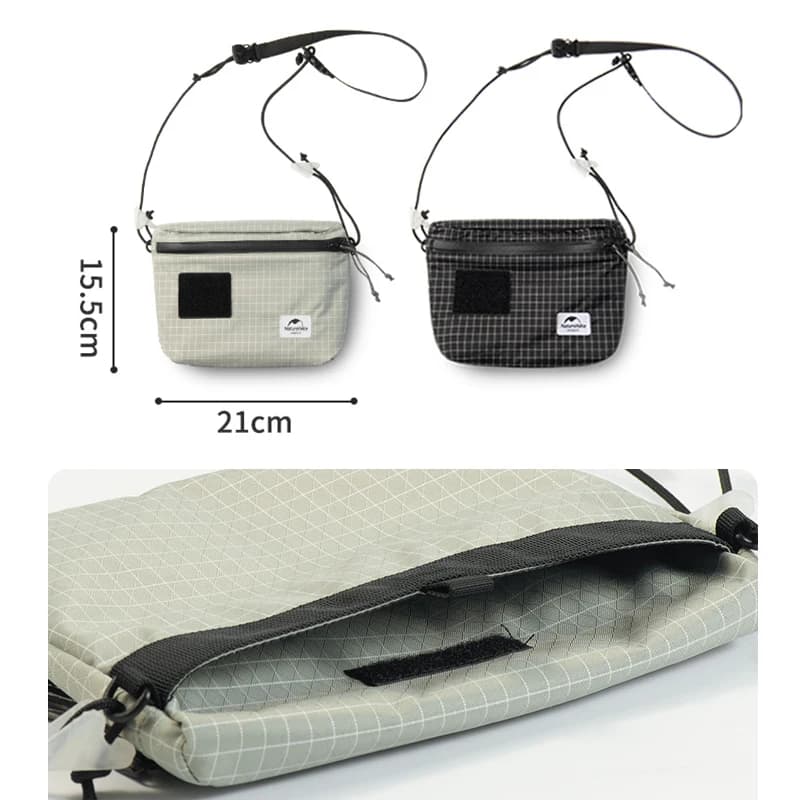 Naturehike Mia 3L Satchel Casual Shoulder Satchel Small Bag Hiking Park Outing Crossbody Small Bag - 6