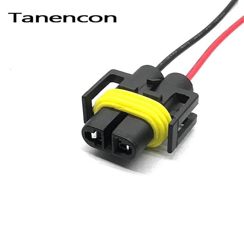 1/5/10 مجموعات، 2 دبوس، H8 H11، محول أسلاك، موصل سيارة، 12124819، كابل 15 سم، مصابيح ضباب أمامية، HID LED - 2