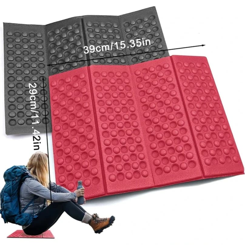 1PC Seat Cushion Outdoor Foldable Thermal Seat Pads Outdoor Foldable Seat Mat Waterproof Portable for Outdoor Playground Garden - 2