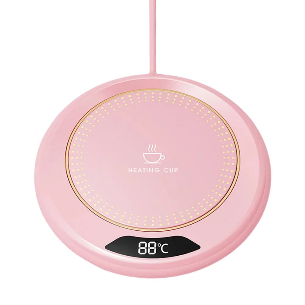 USB Coffee Mug Warmer 3 Temperature Setting Electric Beverage Warmer Coffee Warmer Plate for Hot Coffee Tea and Milk - 4