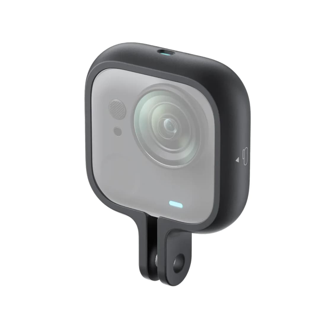 إطار تركيب رياضي فائق من Insta360 GO - إكسسوار رسمي، حامل ثنائي الشوكات، إغلاق آمن كامل، تصوير عمودي وأفقي - 6